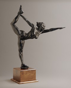 The Visionary, bronze by Paige Bradley