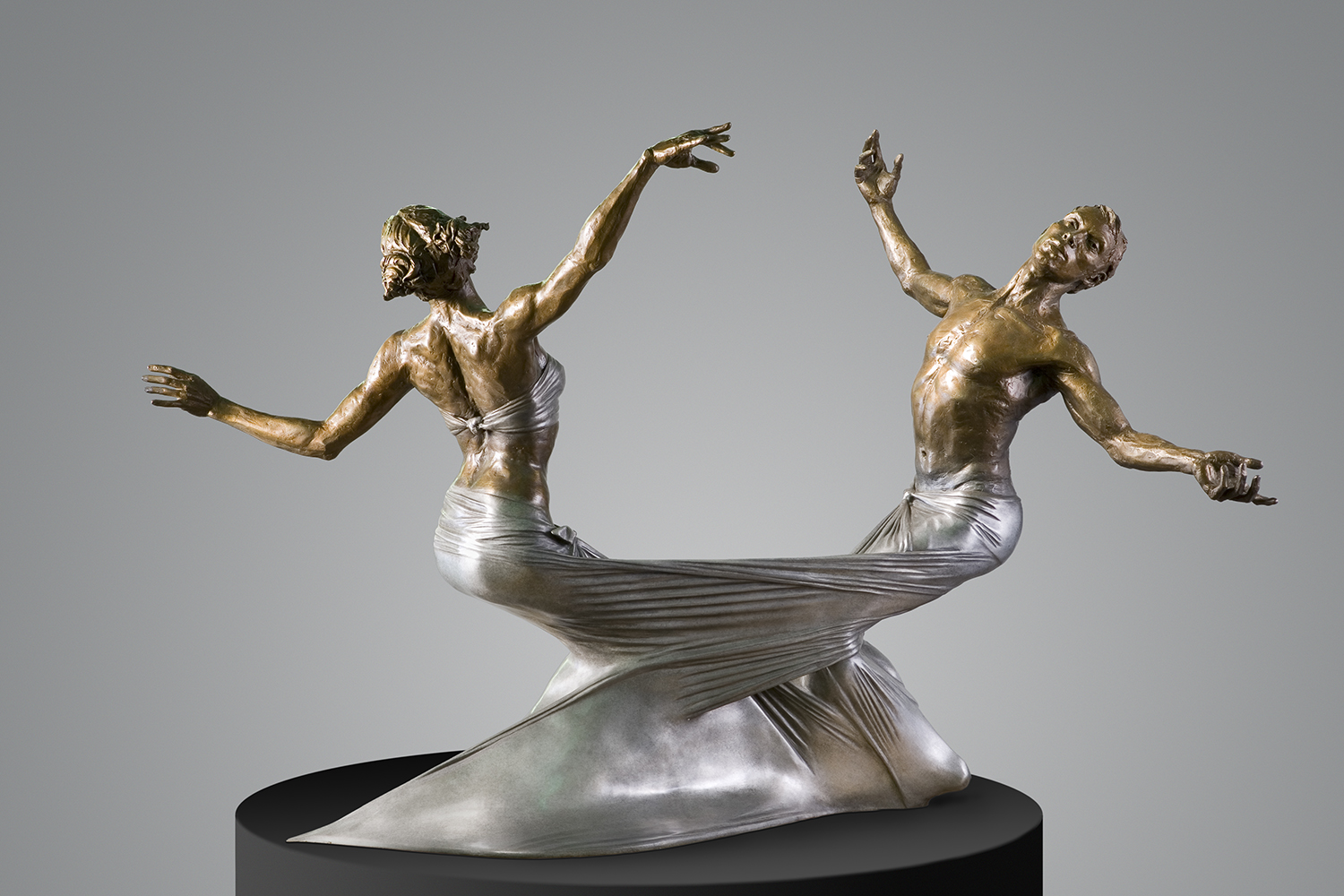 Freedom Bound Three Quarter Life Paige Bradley Bronze Sculpture