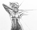 Bow Study <br /> Fine Art Print 